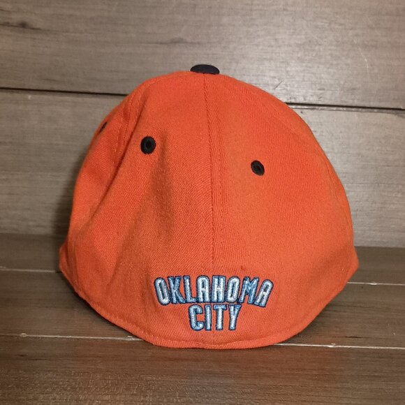 Oklahoma City Thunder NBA 47Forty Seven Orange Hat One Size Elastic Band - Picture 4 of 11
